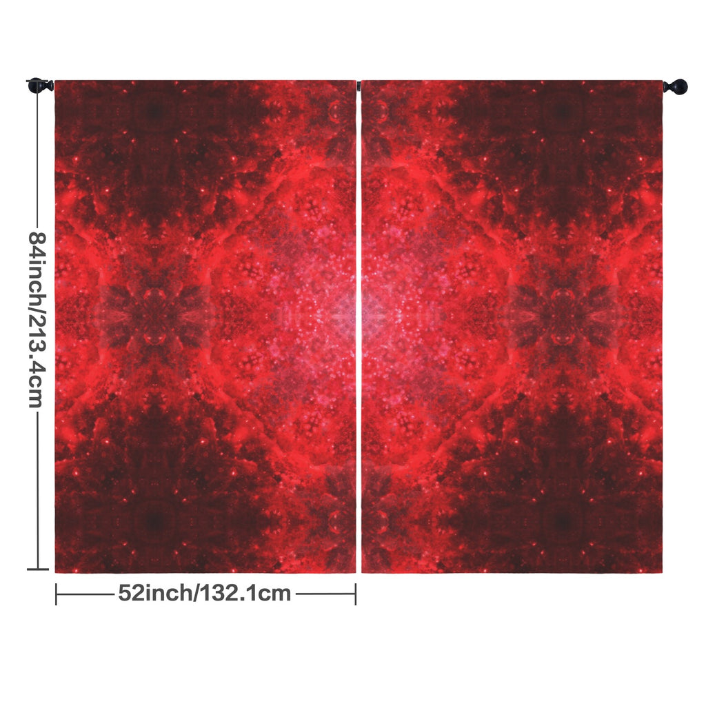 Katerina's as Alive as You Want Me Desires Floor-To-Ceiling Curtain 52x84inch | Ships from USA