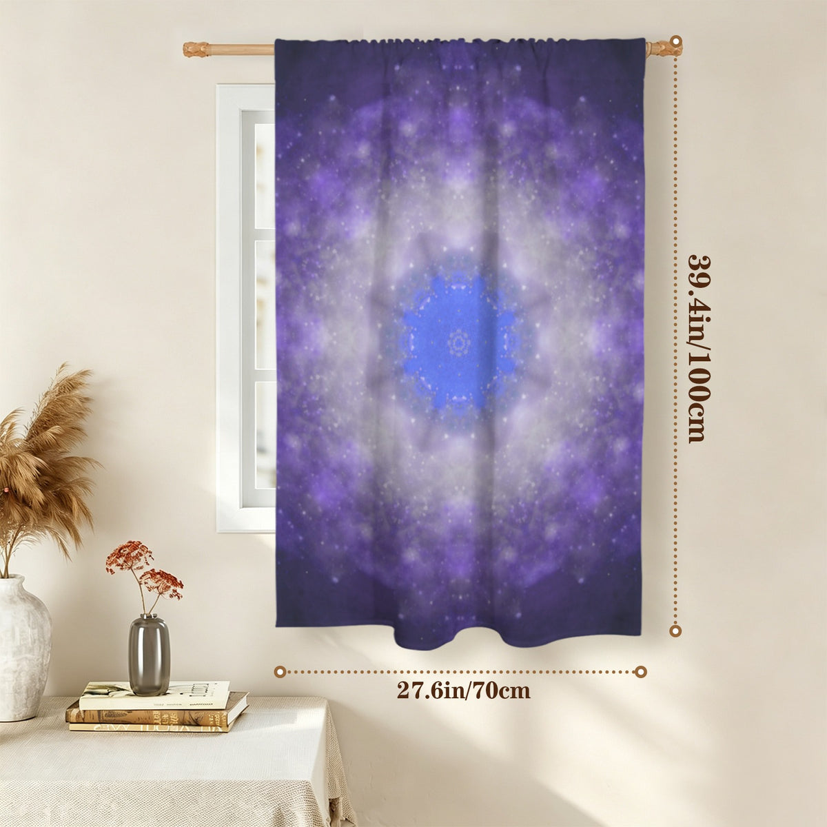 Katerina's We Will Go Home Desires Window Curtain 27.6" x 39.4" ( 1 Piece ) | Ships from USA