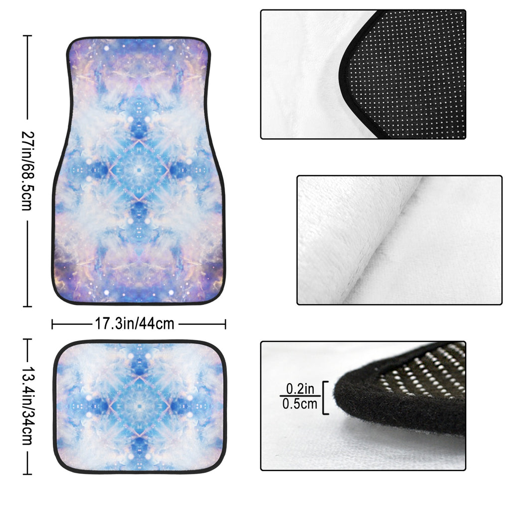 Katerina's Winterborn Desires 4-Piece Car Floor Mats （Customized Separately）| Ships from USA