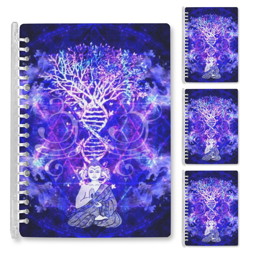 Katerina’s Dragon’s Eye Buddha Meditations Loose-Leaf Notebooks ( Cover Print, 4-Pack ) | Ships from USA