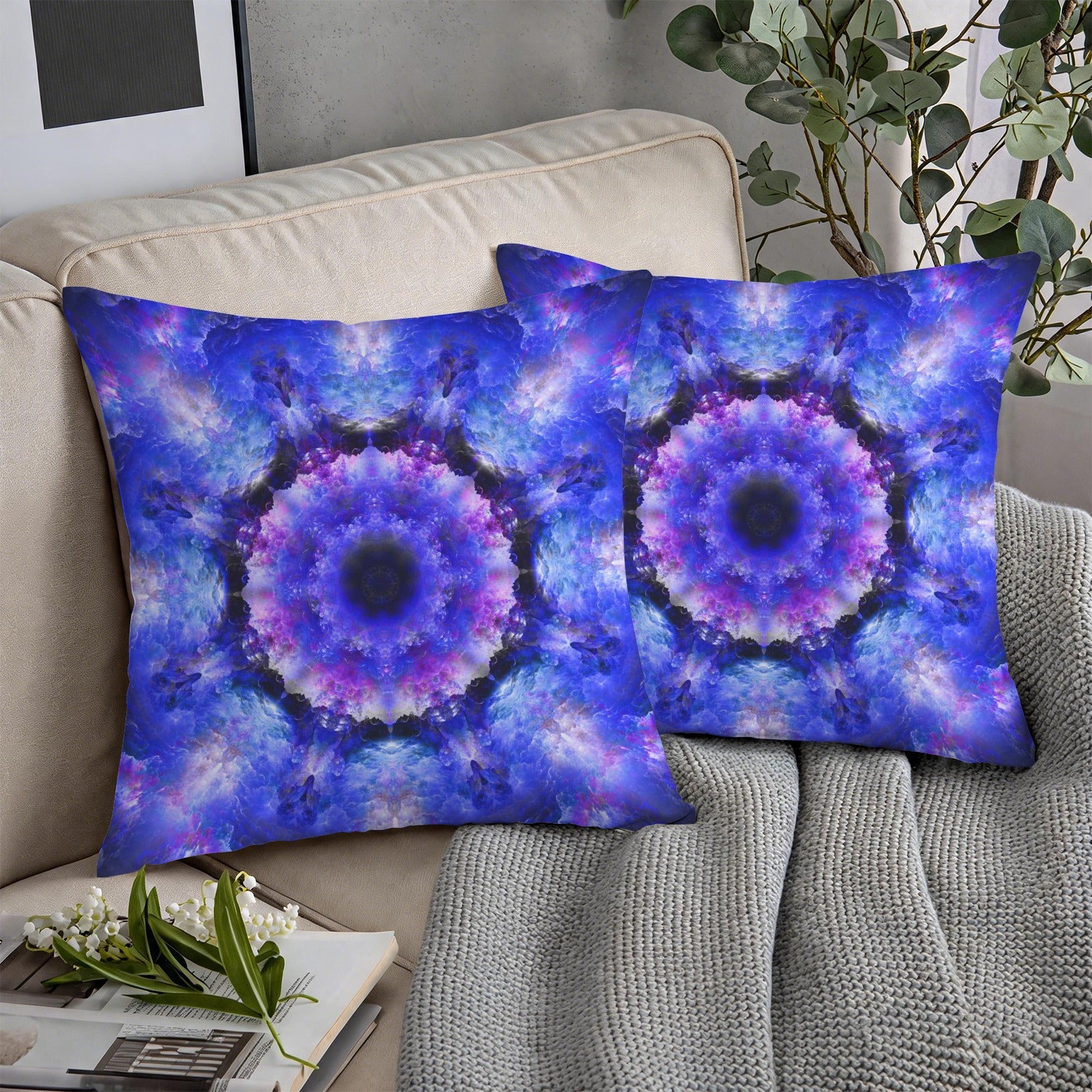 Katerina's I Will Come Again Desires Custom Pillow Cases 18" x 18" (2-Pack) | Ships from USA