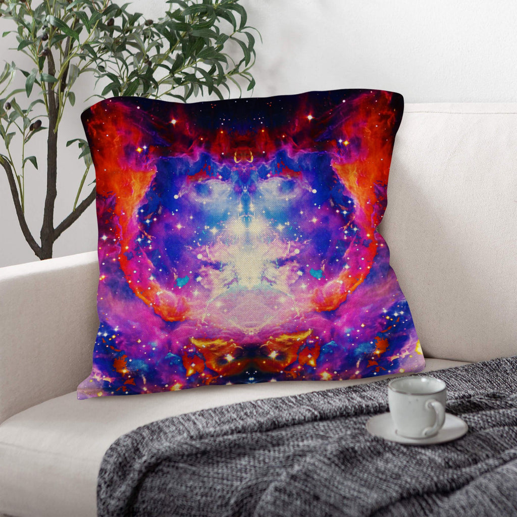 Katerina's Cassandra Desires Linen Throw Pillow 18" x 18" ( 1 Piece ) | Ships from USA