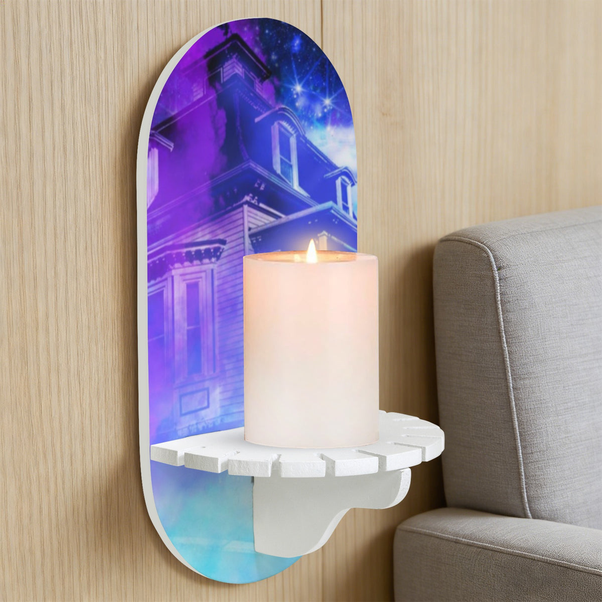 Amen Jin's Katerina's Eros & Psyche Desires Hocus Pocus Dreams Wall Mounted Candle Holder | Ships from USA
