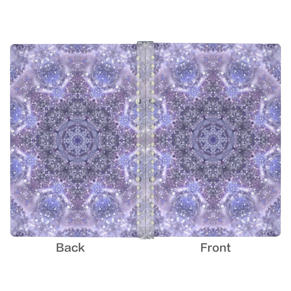 Katerina's Lilac Star Desires Loose-Leaf Notebooks ( Cover Print, 4-Pack ) | Ships from USA