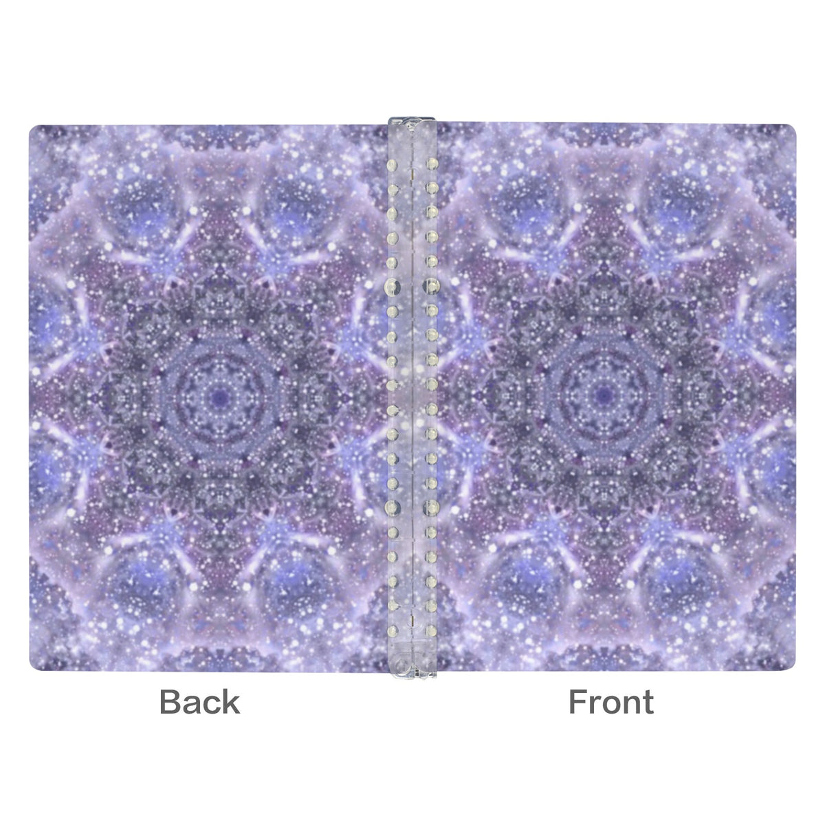 Katerina's Lilac Star Desires Loose-Leaf Notebooks ( Cover Print, 4-Pack ) | Ships from USA