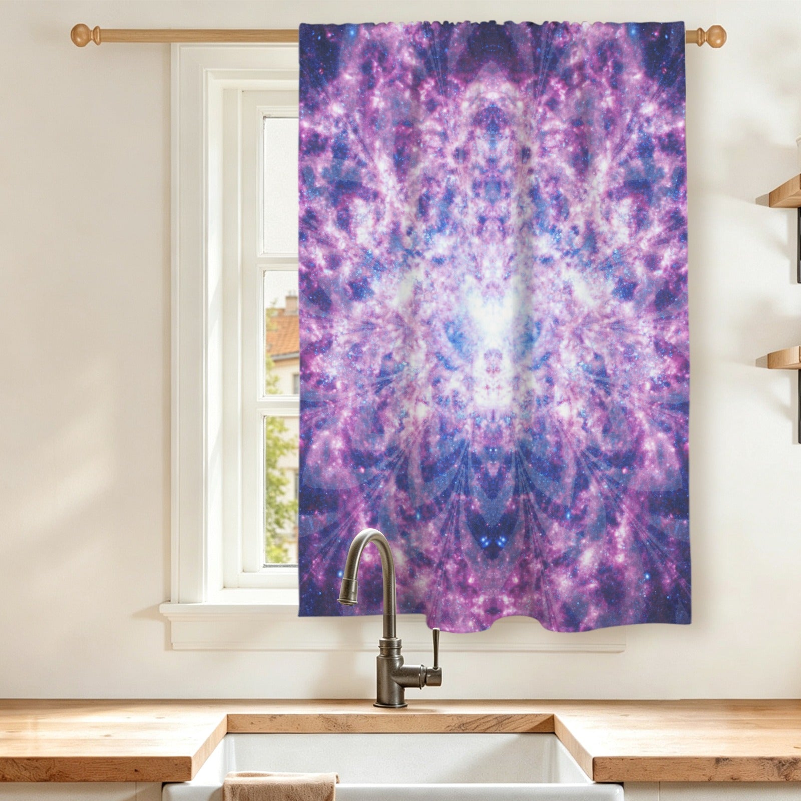 Katerina's Through Time & Space Desires Window Curtain 27.6" x 39.4" ( 1 Piece ) | Ships from USA