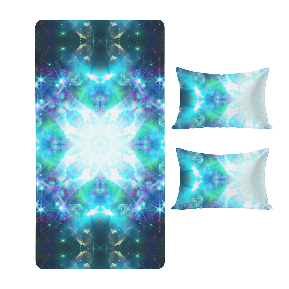 Katerina's Now & Forever Desires Twin Bedding Set (Fitted Sheet + Pillowcases) | Ships from USA