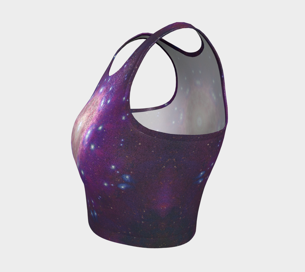 Katerina's Amethyst Desires Athletic Crop Top