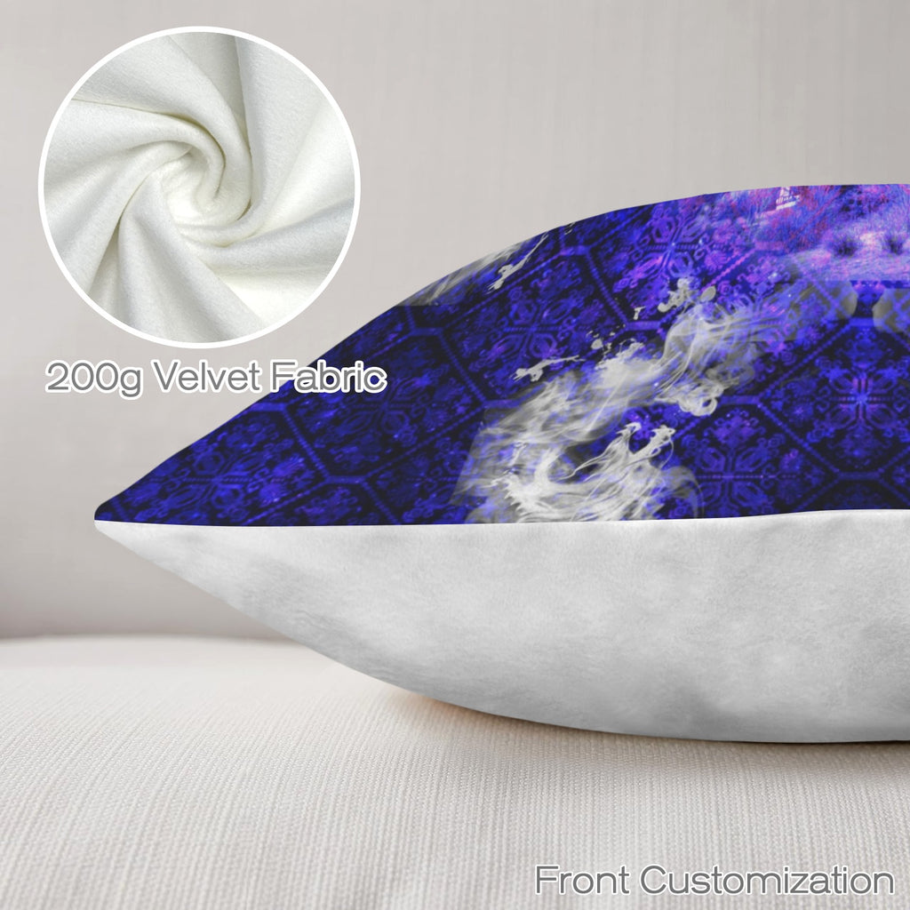 Katerina's Dragon's Eye Desires Dragoness Dreams Custom Pillow Cases 18" x 18" (2-Pack) | Ships from USA