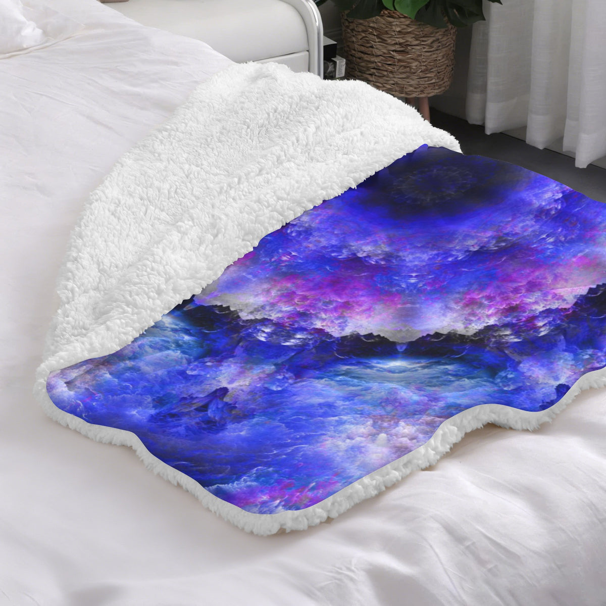 Katerina's I Will Come Again Desires Sherpa Fleece Blanket 30" x 40" | Ships from USA