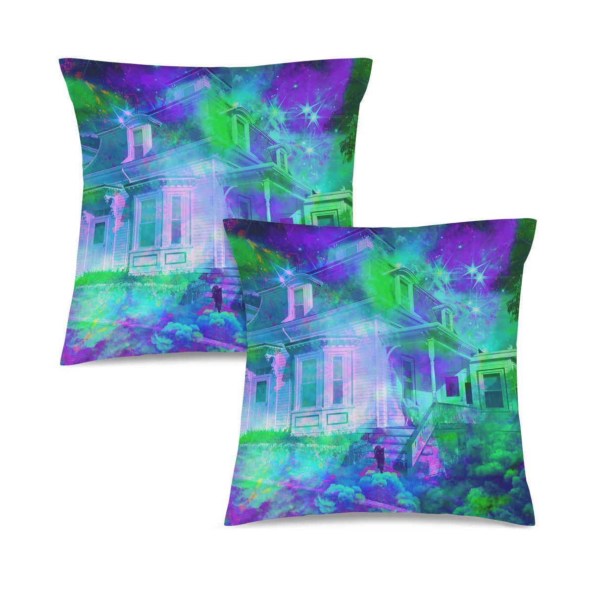 Katerina's Now & Forever Hocus Pocus Desires Custom Pillow Cases 18" x 18" (2-Pack) | Ships from USA