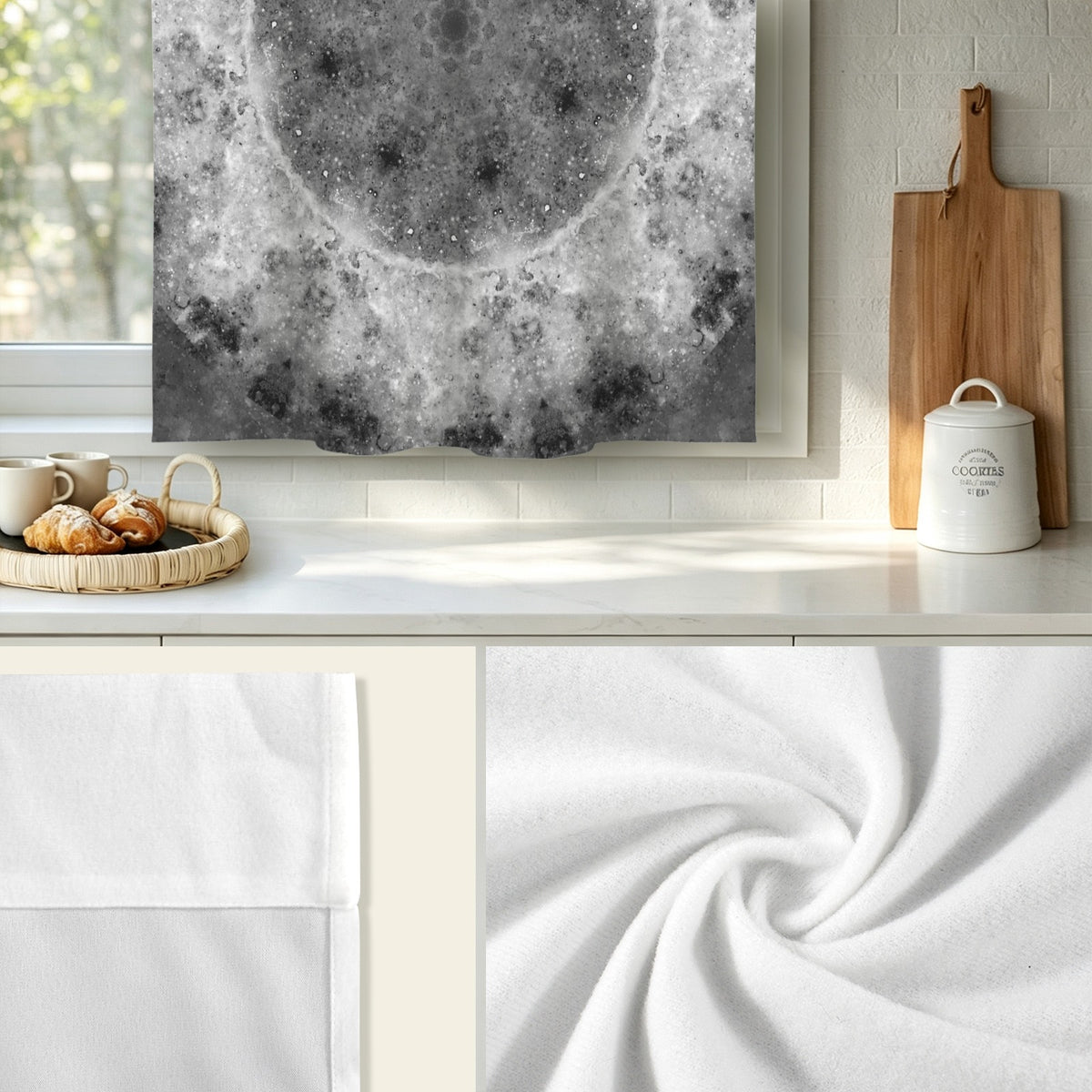 Katerina's You Are Not Forgotten Desires Window Curtain 52" x 63" ( 1 Piece ) | Ships from USA