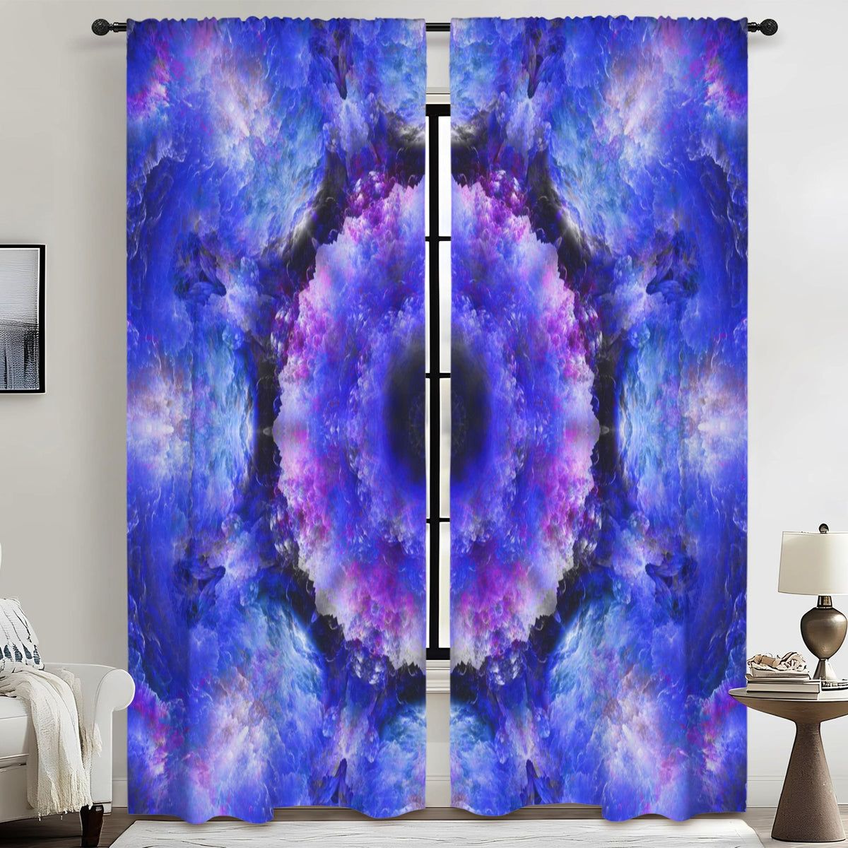 Katerina's I Will Come Again Desires Floor-To-Ceiling Curtain 52x84inch | Ships from USA