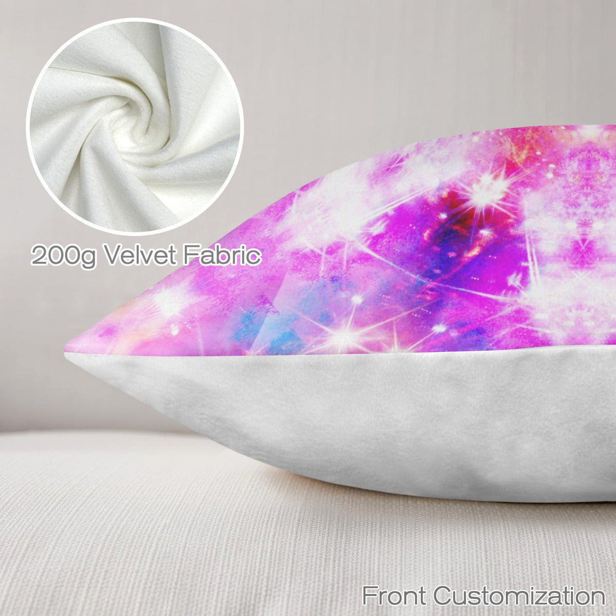 Katerina's Dreams of Angels Desires Custom Pillow Cases 18" x 18" (2-Pack) | Ships from USA