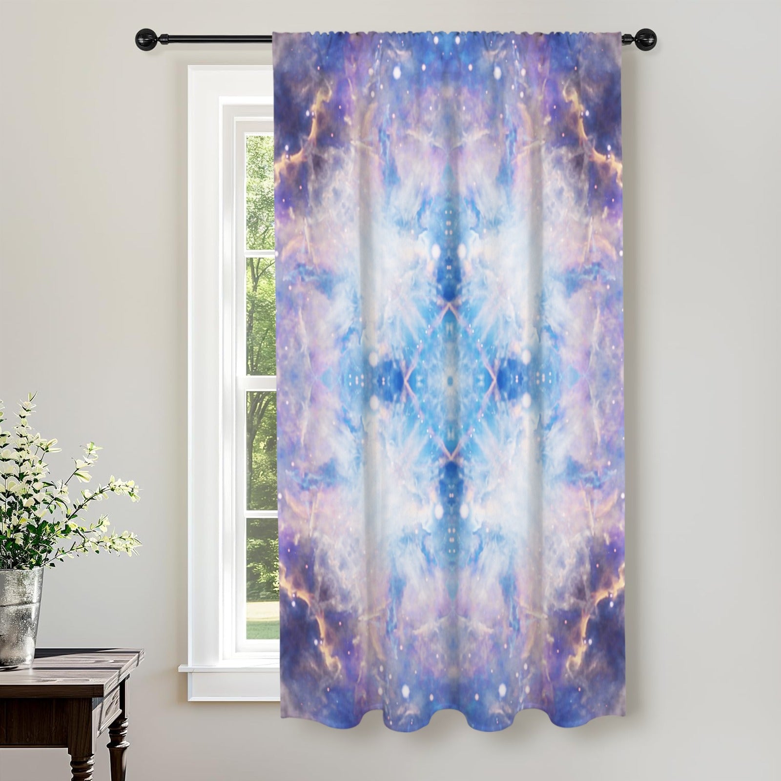 Katerina's Winterborn Desires Window Curtain 52" x 63" ( 1 Piece ) | Ships from USA