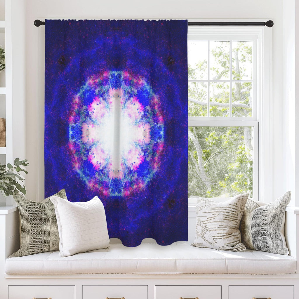 Katerina's Independence Desires Window Curtain 52" x 63" ( 1 Piece ) | Ships from USA