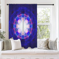Katerina's Independence Desires Window Curtain 52" x 63" ( 1 Piece ) | Ships from USA