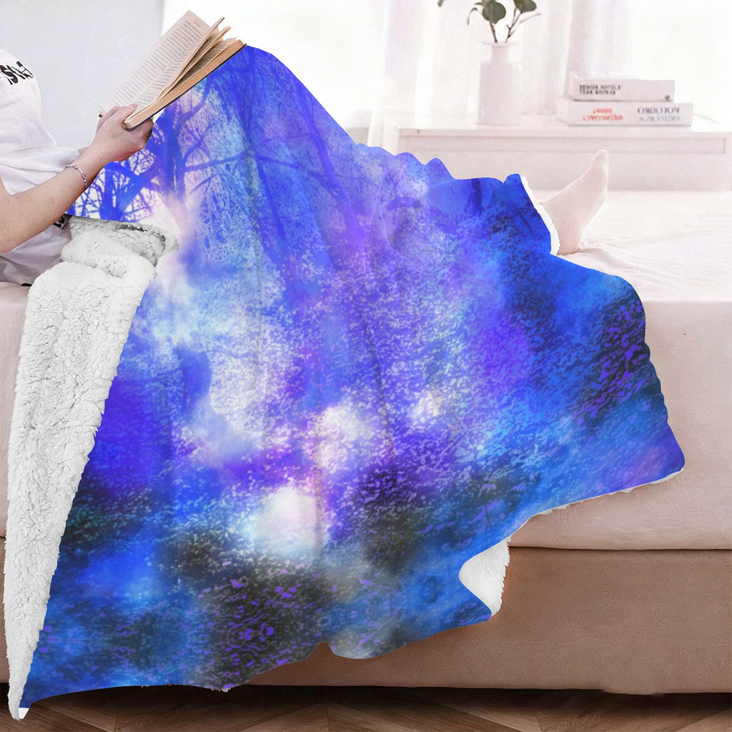 Katerina's Translyvanian Night Dreams Sherpa Fleece Blanket 60" x 80" | Ships from USA