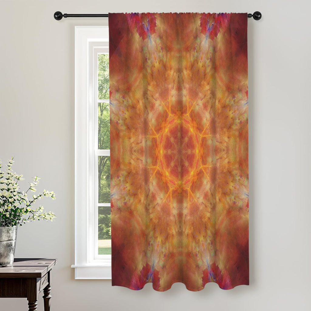 Katerina's Supernova Desires Window Curtain 52" x 63" ( 1 Piece ) | Ships from USA