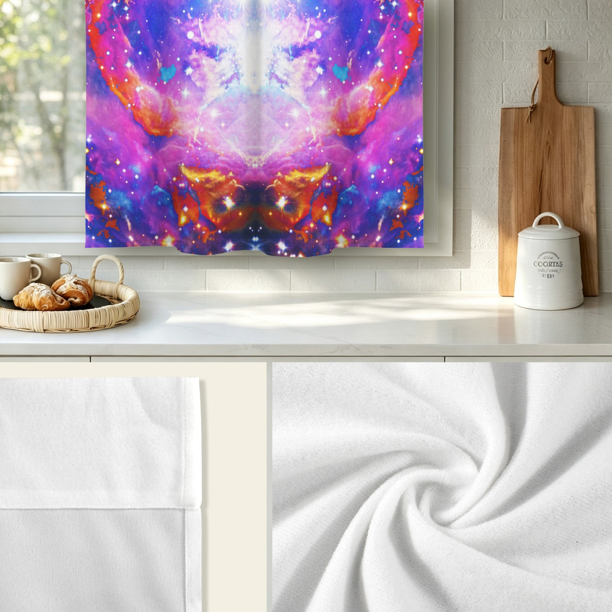 Katerina's Cassandra Desires Window Curtain 52" x 63" ( 1 Piece ) | Ships from USA