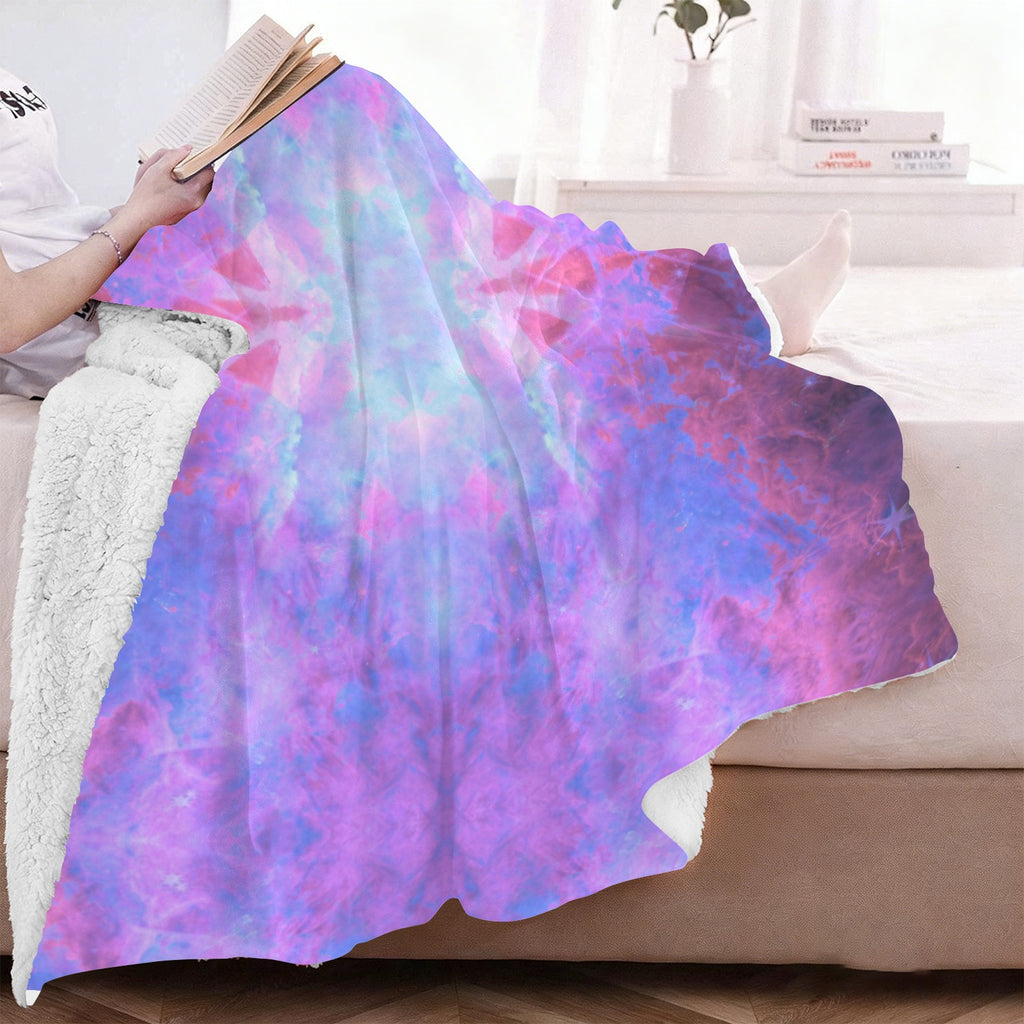 Katerina's Tomorrow Girl Desires Sherpa Fleece Blanket 60" x 80" | Ships from USA