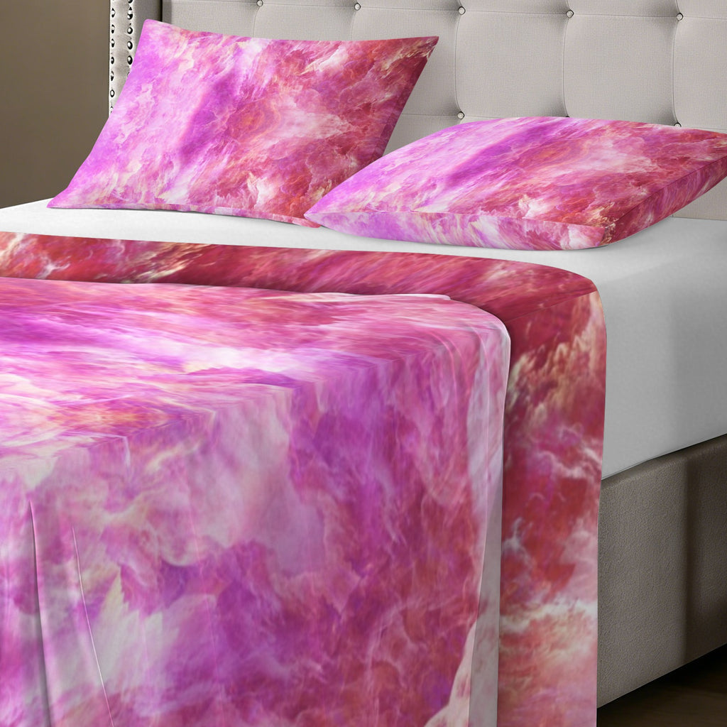 Katerina's Unconditional Desires 3-Piece Bedding Set (Bed Sheet + Pillowcases)  | Ships from USA