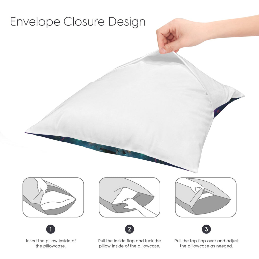 Katerina's Now & Forever Metamorphosis Meditations Custom Pillow Cases 18" x 18" (2-Pack) | Ships from USA
