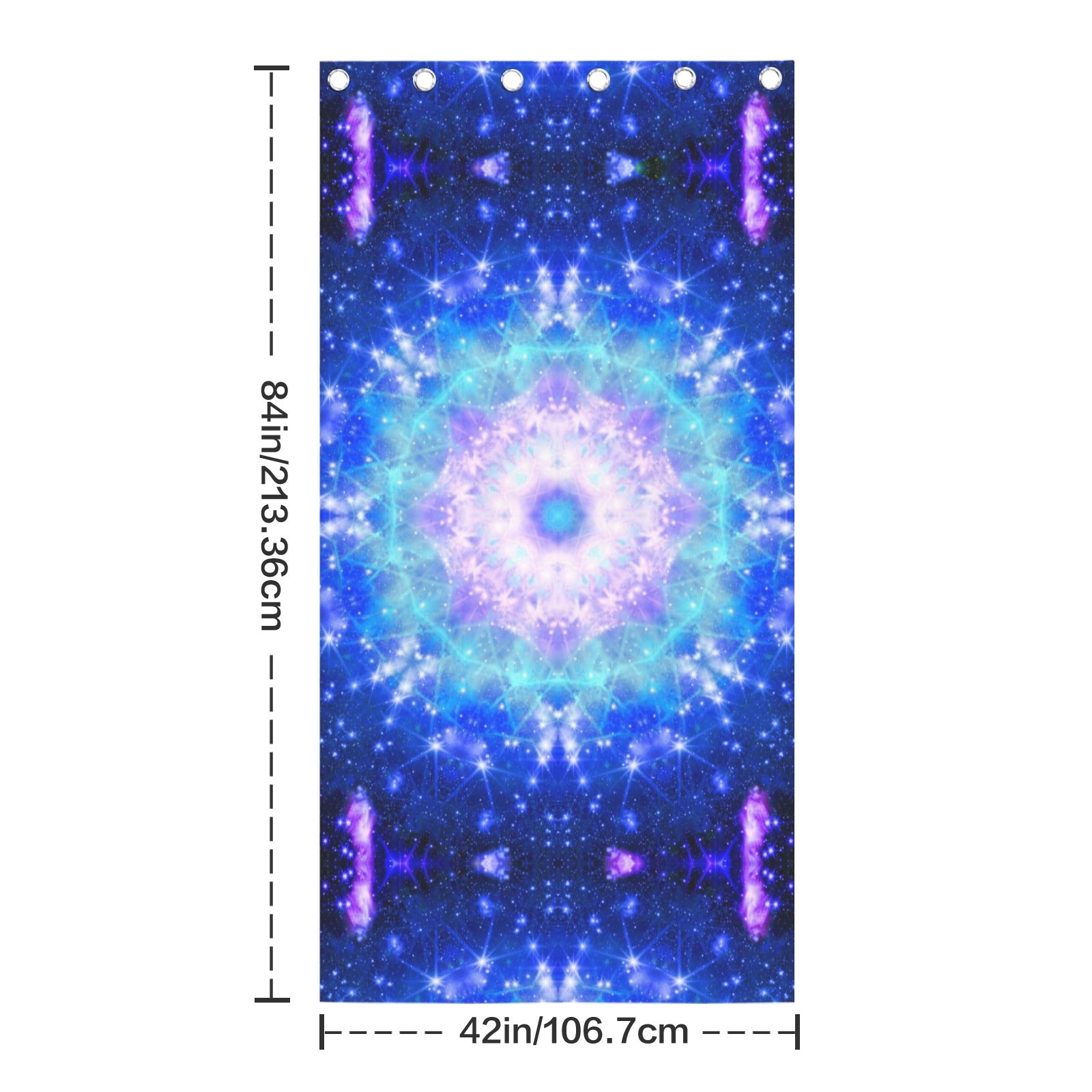 Amen Jin's Katerina's Eros & Psyche Desires Grommet Curtain 42" x 84" ( 1 Piece ) | Ships from USA