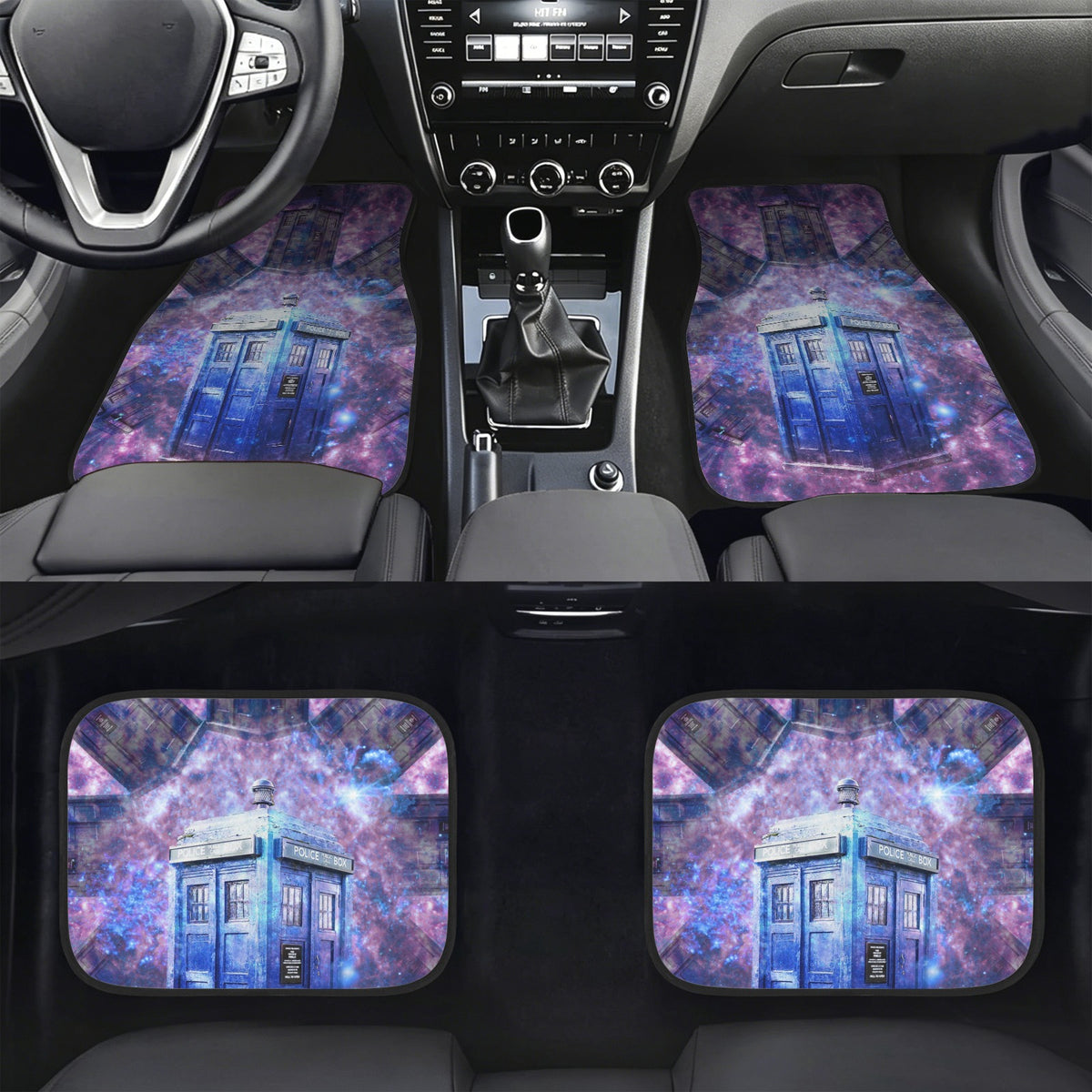 Katerina's Through Time & Space Doctor Desires 4-Piece Car Floor Mats （Customized Separately）| Ships from USA