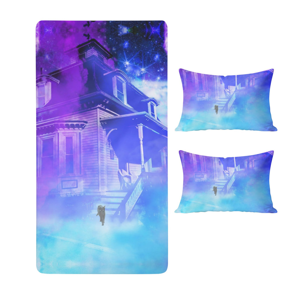 Amen Jin's Katerina's Eros & Psyche Desires Hocus Pocus Dreams Twin Bedding Set (Fitted Sheet + Pillowcases) | Ships from USA