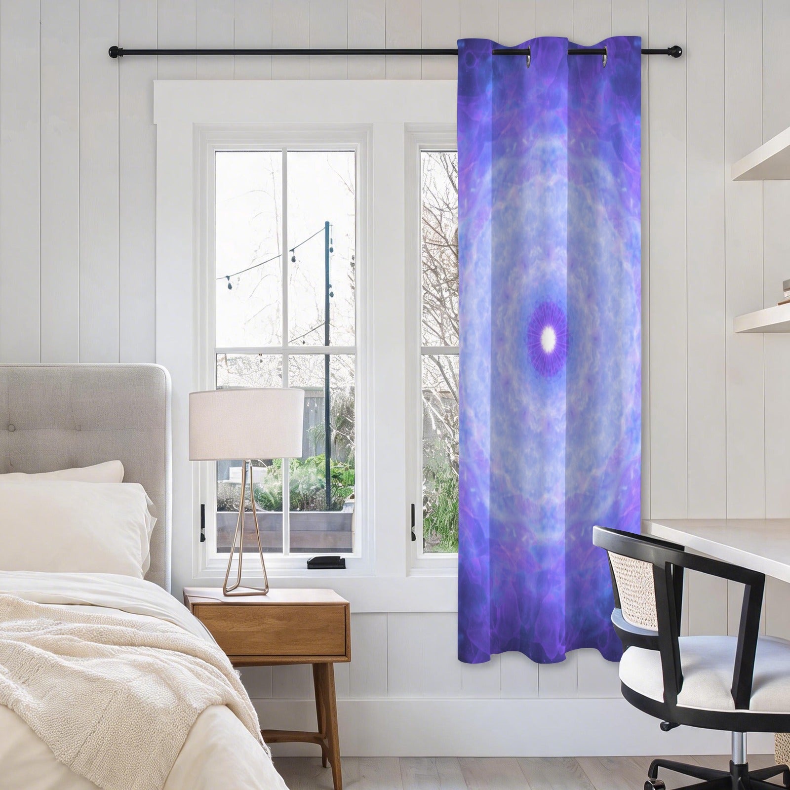 Katerina's Dragon Heart Desires Grommet Curtain 42" x 63" ( 1 Piece ) | Ships from USA