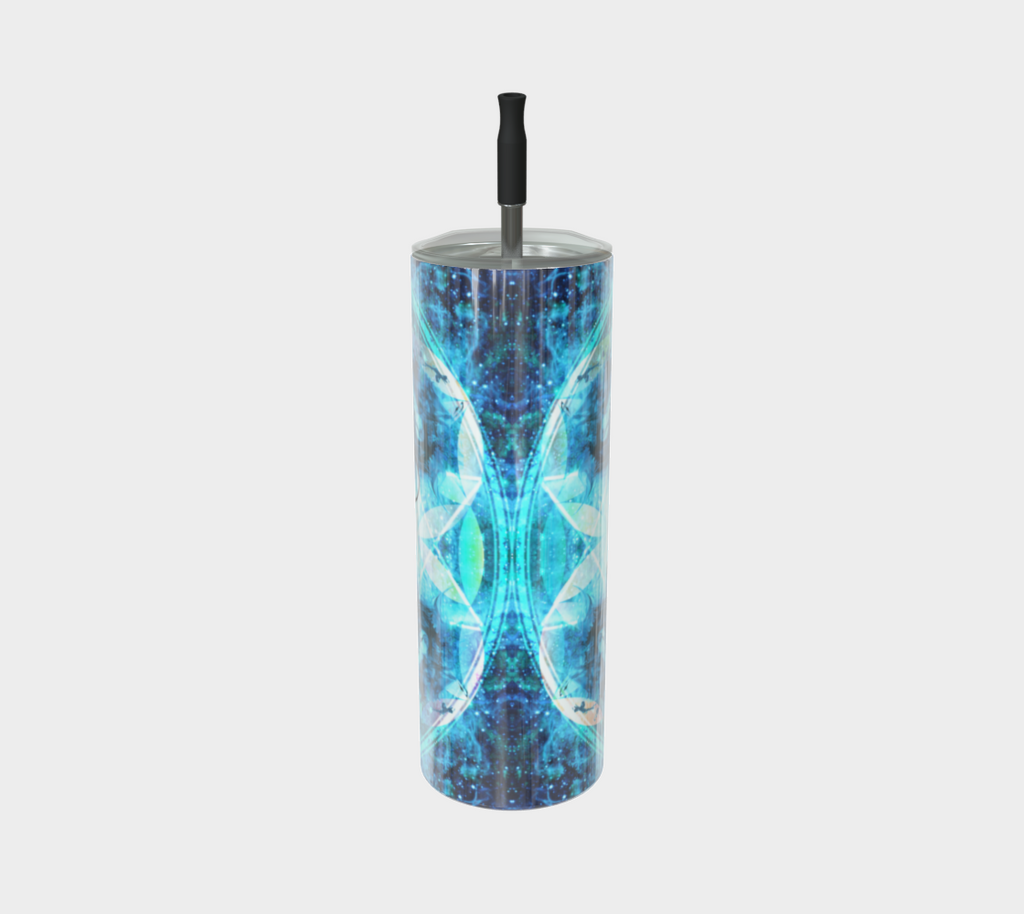 Amen Jin's all the White Horses Buddha Meditations Stainless Steel Tumbler