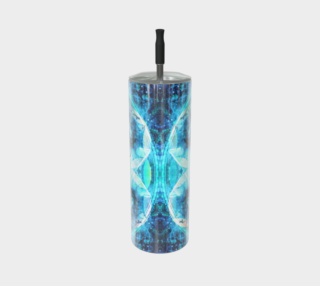 Amen Jin's all the White Horses Buddha Meditations Stainless Steel Tumbler