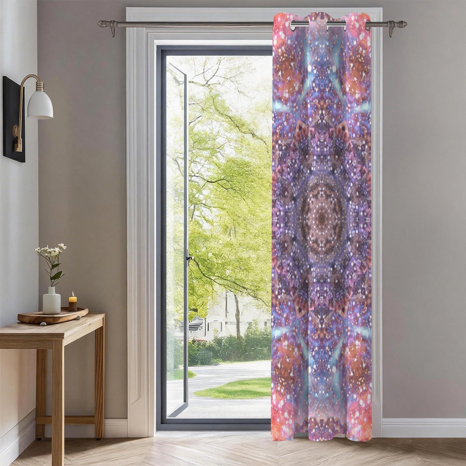 Katerina's Fiesta Desires Grommet Curtain 42" x 84" ( 1 Piece ) | Ships from USA