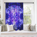 Katerina's Dragon's Eye Desires Buddha Meditations Window Curtain 52" x 63" ( 1 Piece ) | Ships from USA