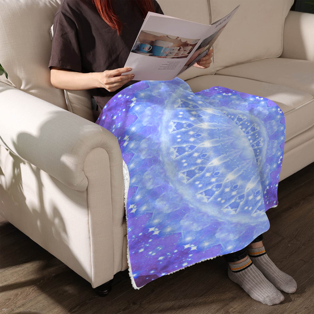 Katerina's Living on a Prayer Desires Sherpa Fleece Blanket 30" x 40" | Ships from USA