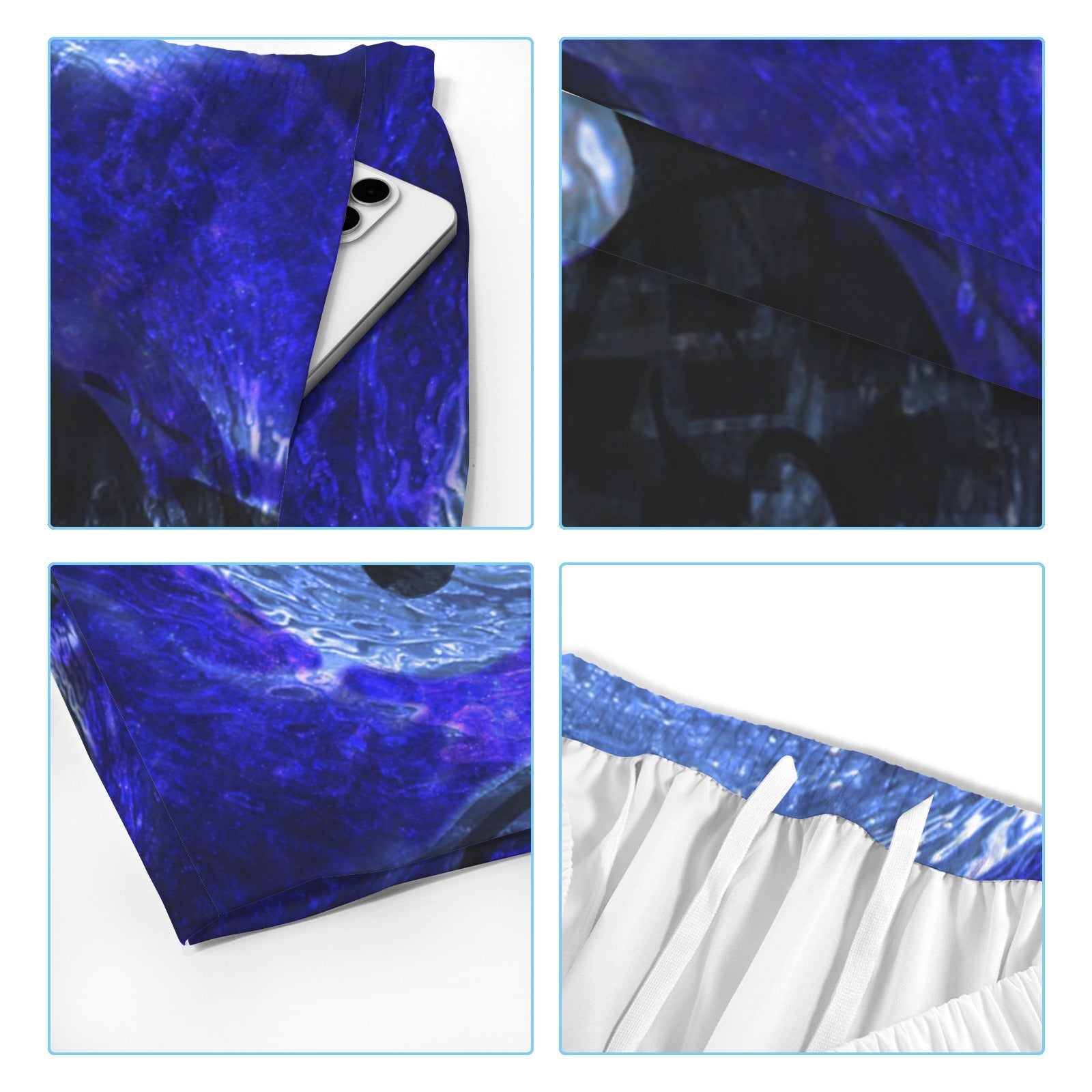 Katerina's Dragon's Eye Koi Desires Men's All Over Print Beach Shorts (Sets 26) | Ships from USA