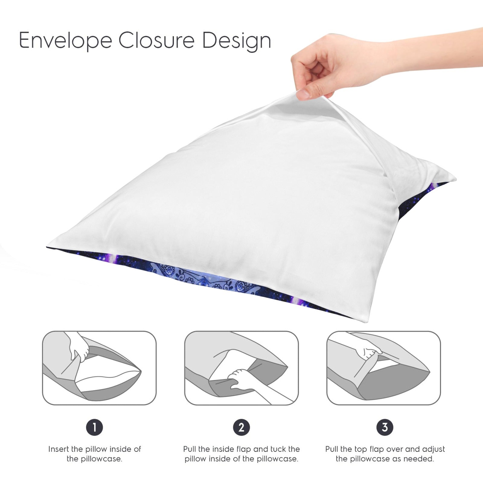 Amen Jin's Katerina's Eros & Psyche Magical Awakening Meditations Custom Pillow Cases 18" x 18" (2-Pack) | Ships from USA