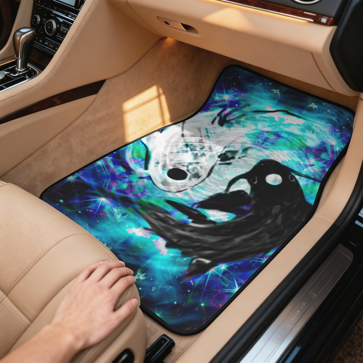 Katerina's Now & Forever Koi Desires 4-Piece Car Floor Mats （Customized Separately）| Ships from USA