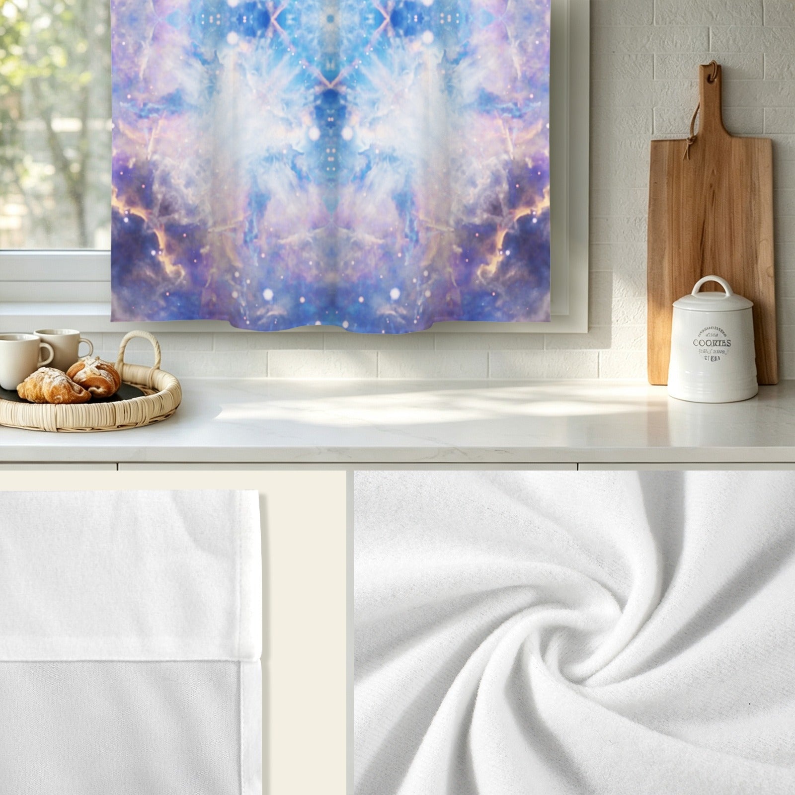 Katerina's Winterborn Desires Window Curtain 52" x 63" ( 1 Piece ) | Ships from USA
