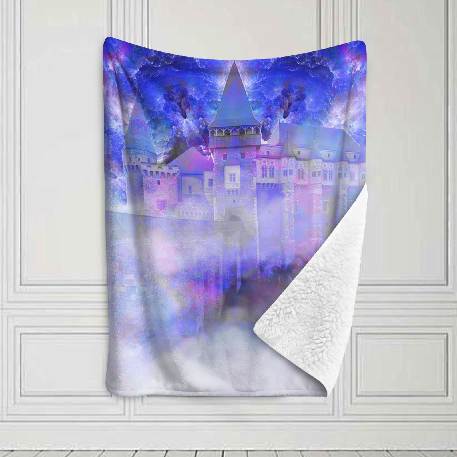 Katerina's I Will Come Again Translyvanian Desires Sherpa Fleece Blanket 30" x 40" | Ships from USA