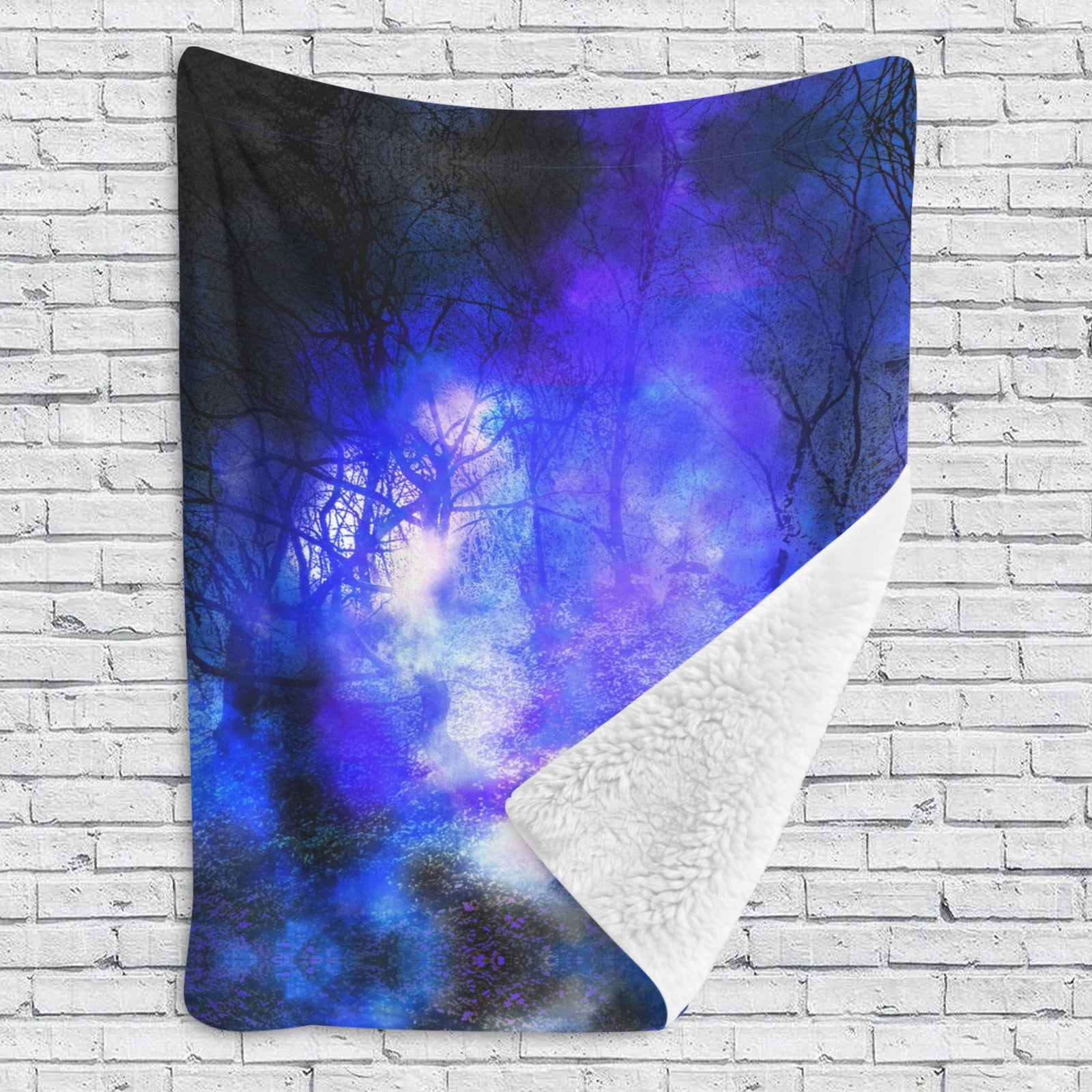 Katerina's Translyvanian Night Dreams Sherpa Fleece Blanket 60" x 80" | Ships from USA