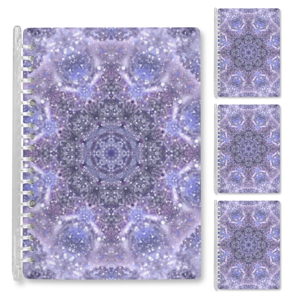 Katerina's Lilac Star Desires Loose-Leaf Notebooks ( Cover Print, 4-Pack ) | Ships from USA