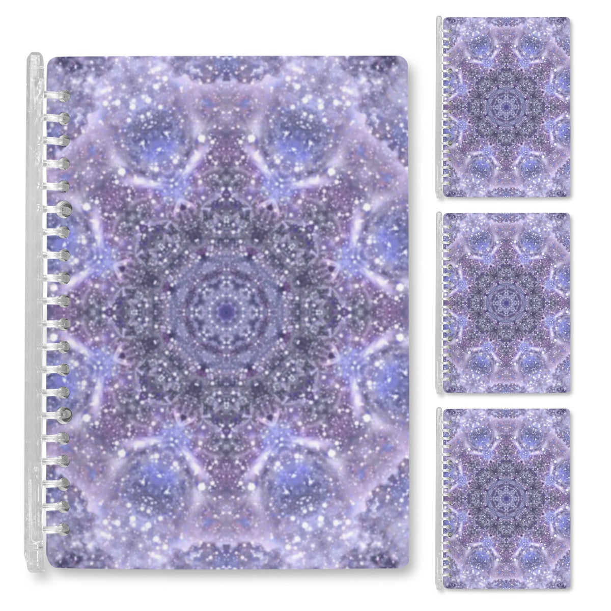 Katerina's Lilac Star Desires Loose-Leaf Notebooks ( Cover Print, 4-Pack ) | Ships from USA