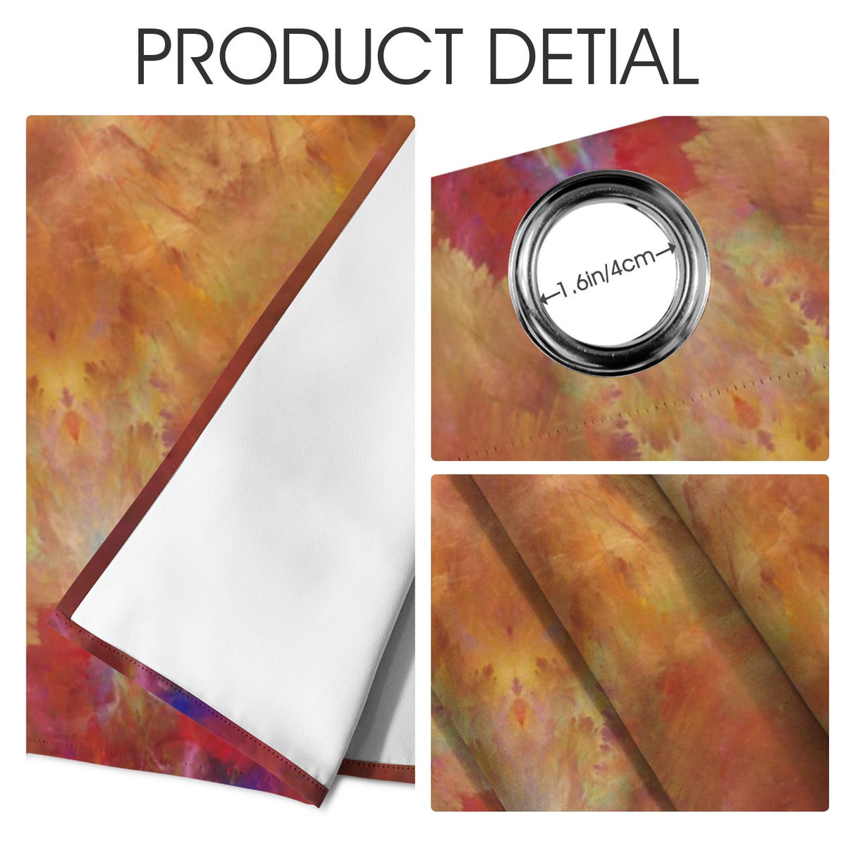 Katerina's Supernova Desires Grommet Curtain 42" x 63" ( 1 Piece ) | Ships from USA