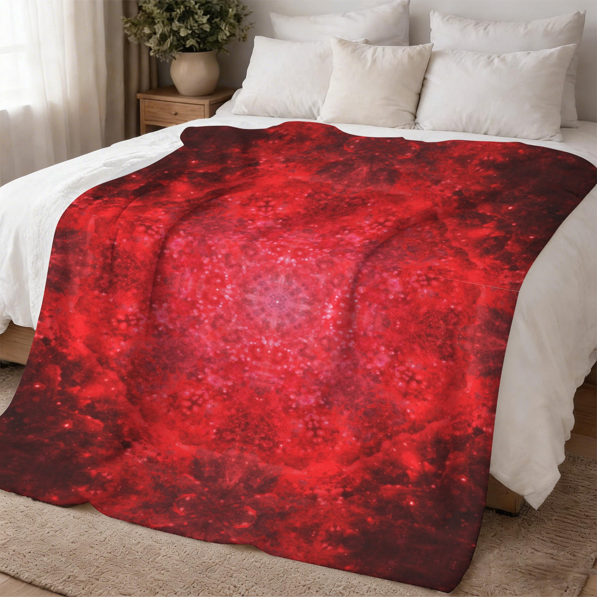 Katerina's as Alive as You Want Me Desires Sherpa Fleece Blanket 60" x 80" | Ships from USA