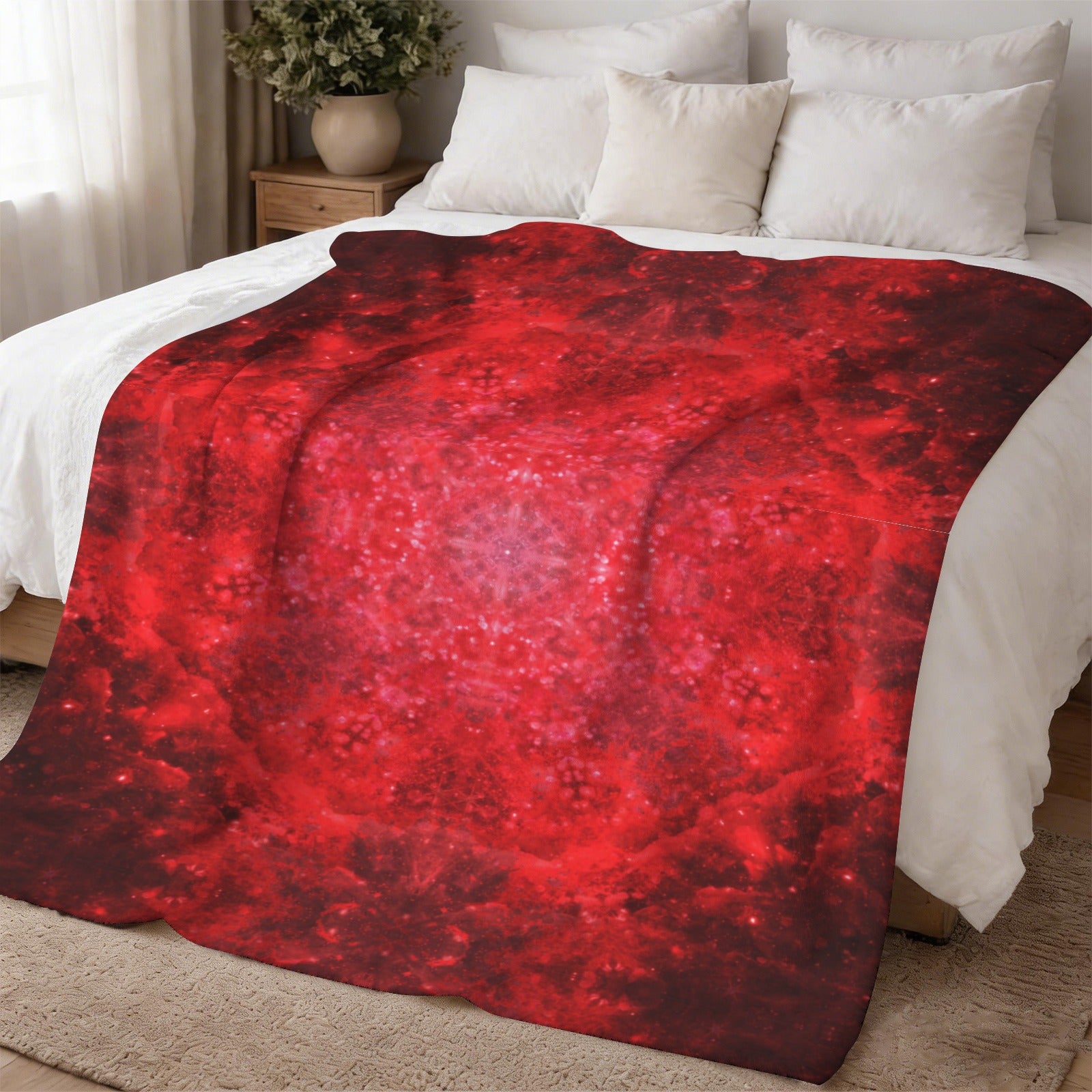 Katerina's as Alive as You Want Me Desires Sherpa Fleece Blanket 60" x 80" | Ships from USA