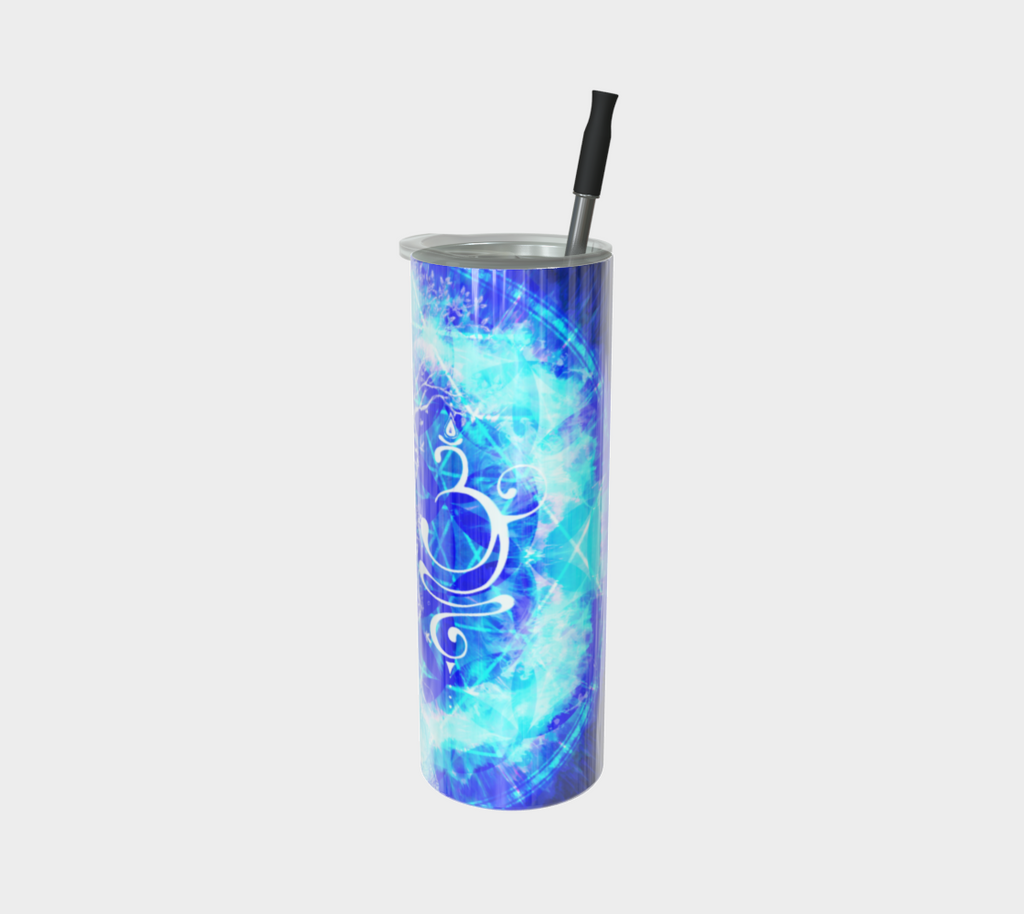 Amen Jin's Blue Sun Buddha Meditations Stainless Steel Tumbler