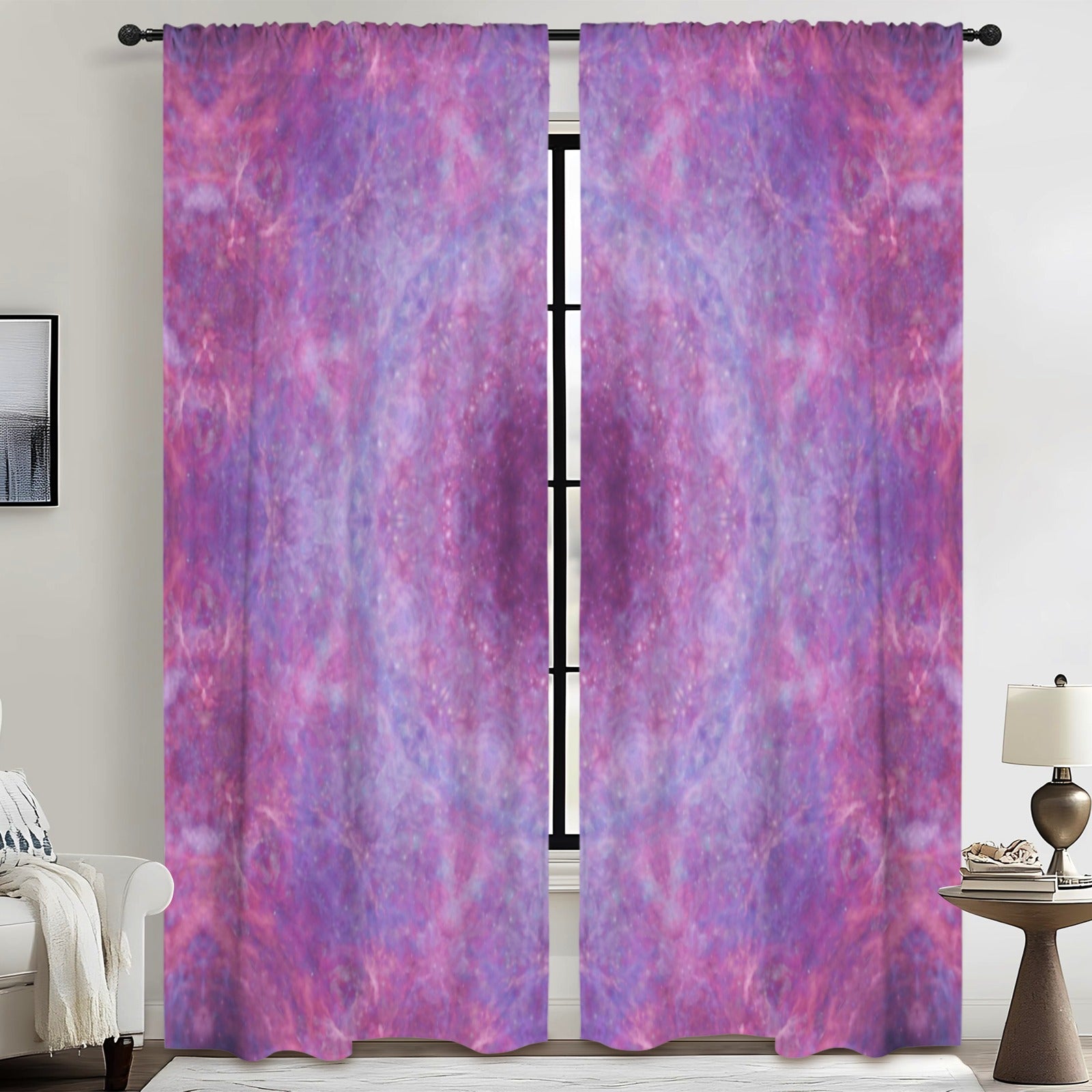 Katerina's Angelus Everlasting Desires Floor-To-Ceiling Curtain 52x84inch | Ships from USA