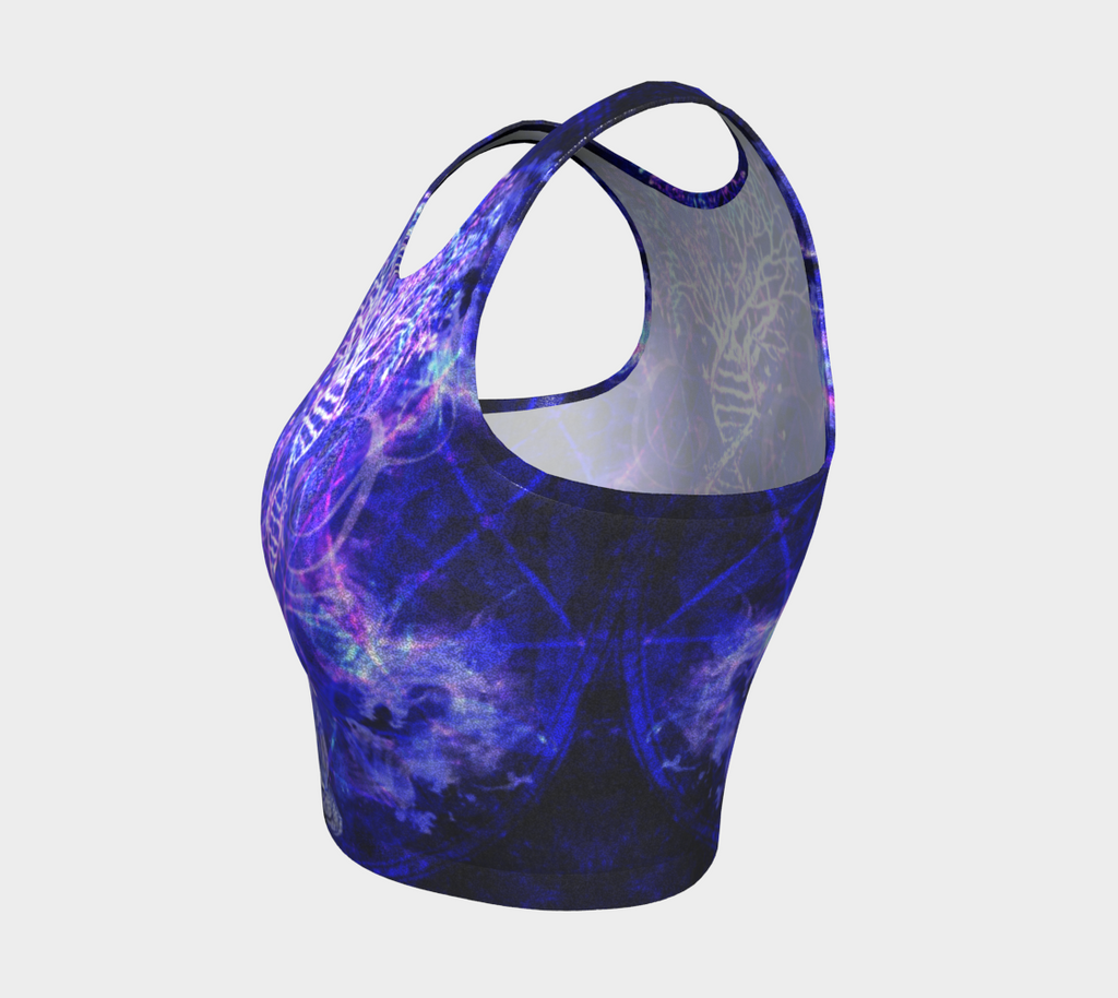 Katerina's Dragon's Eye Buddha Meditations Crop Top